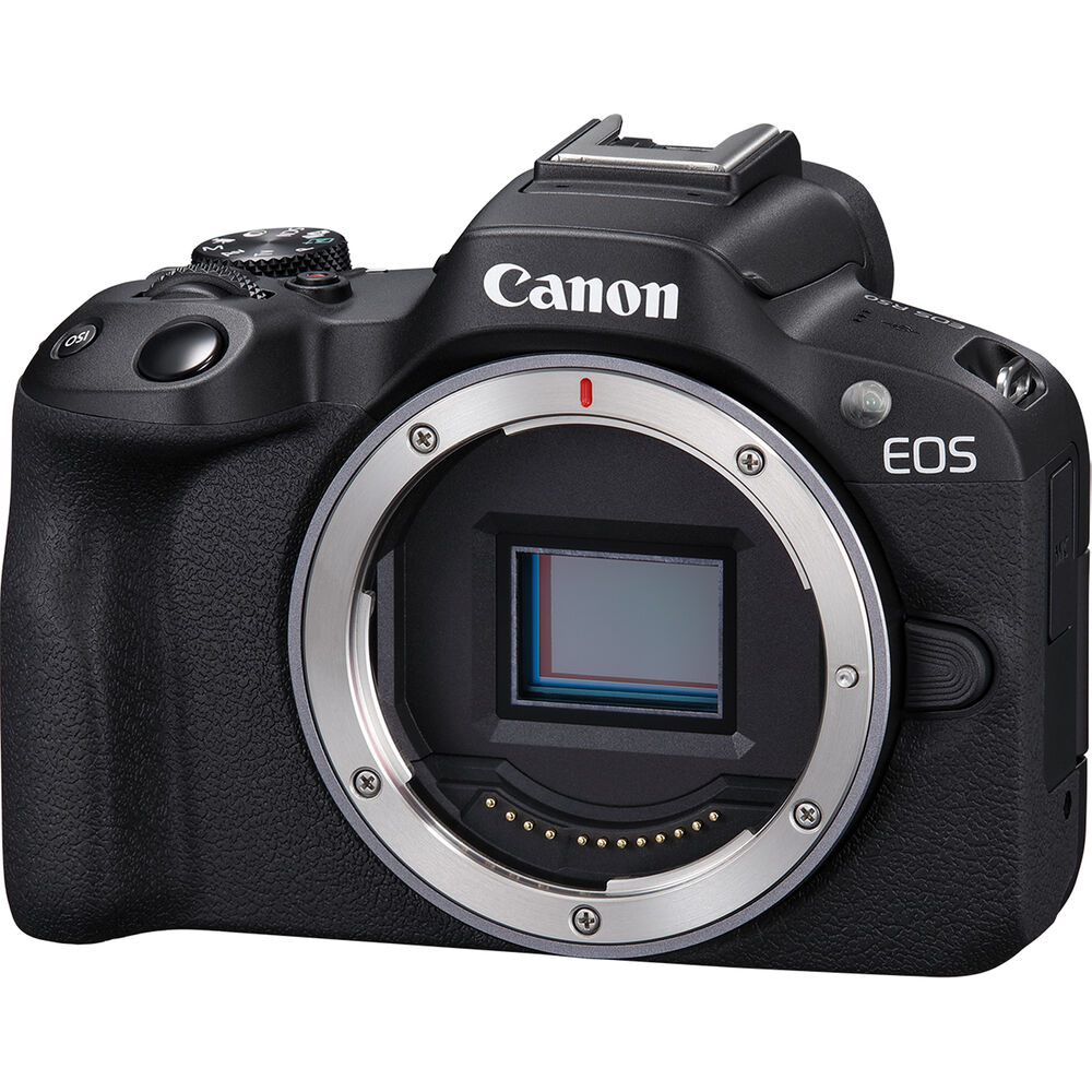 Canon EOS R50 Mirrorless Camera with 18-45mm Lens (Black