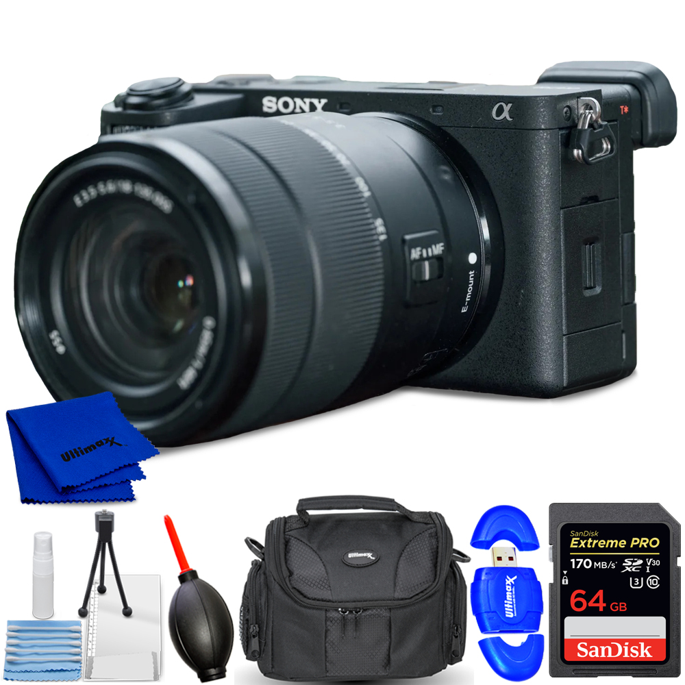Sony a6700 Mirrorless Camera with 18-135mm Lens ILCE-6700M/B 7PC