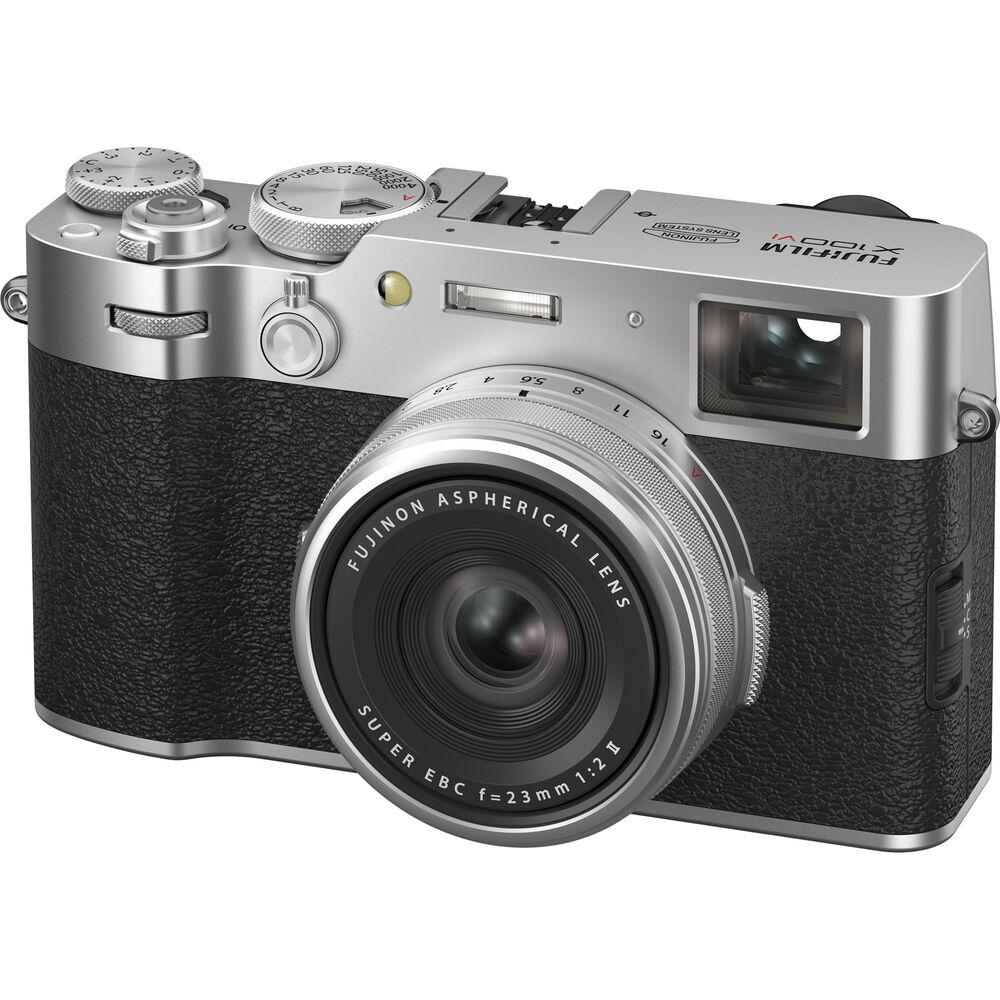 FUJIFILM X100VI Digital Camera (Silver) 16821822 - 7PC