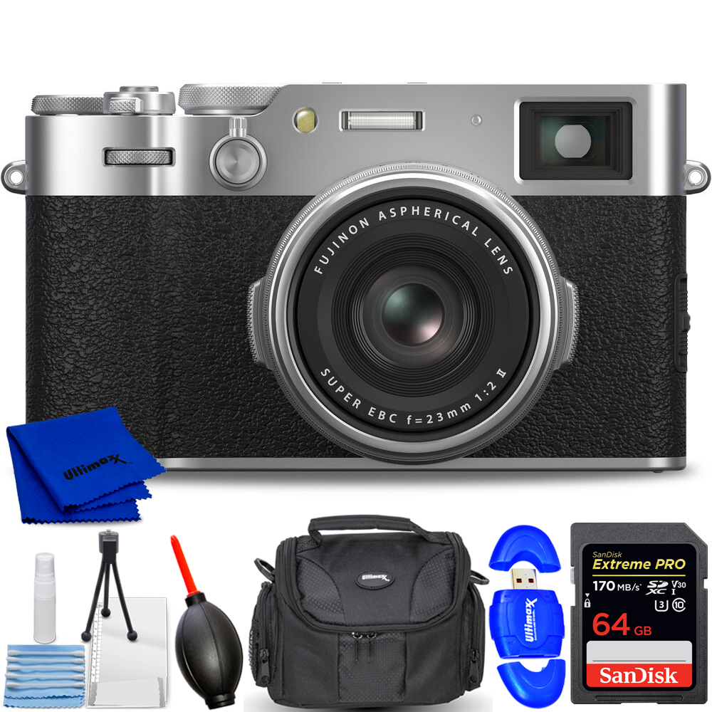 【美品】FUJIFILM X100VI シルバー Fujifilm X100VI 40.2 MP Digital Camera Silver - US MODEL