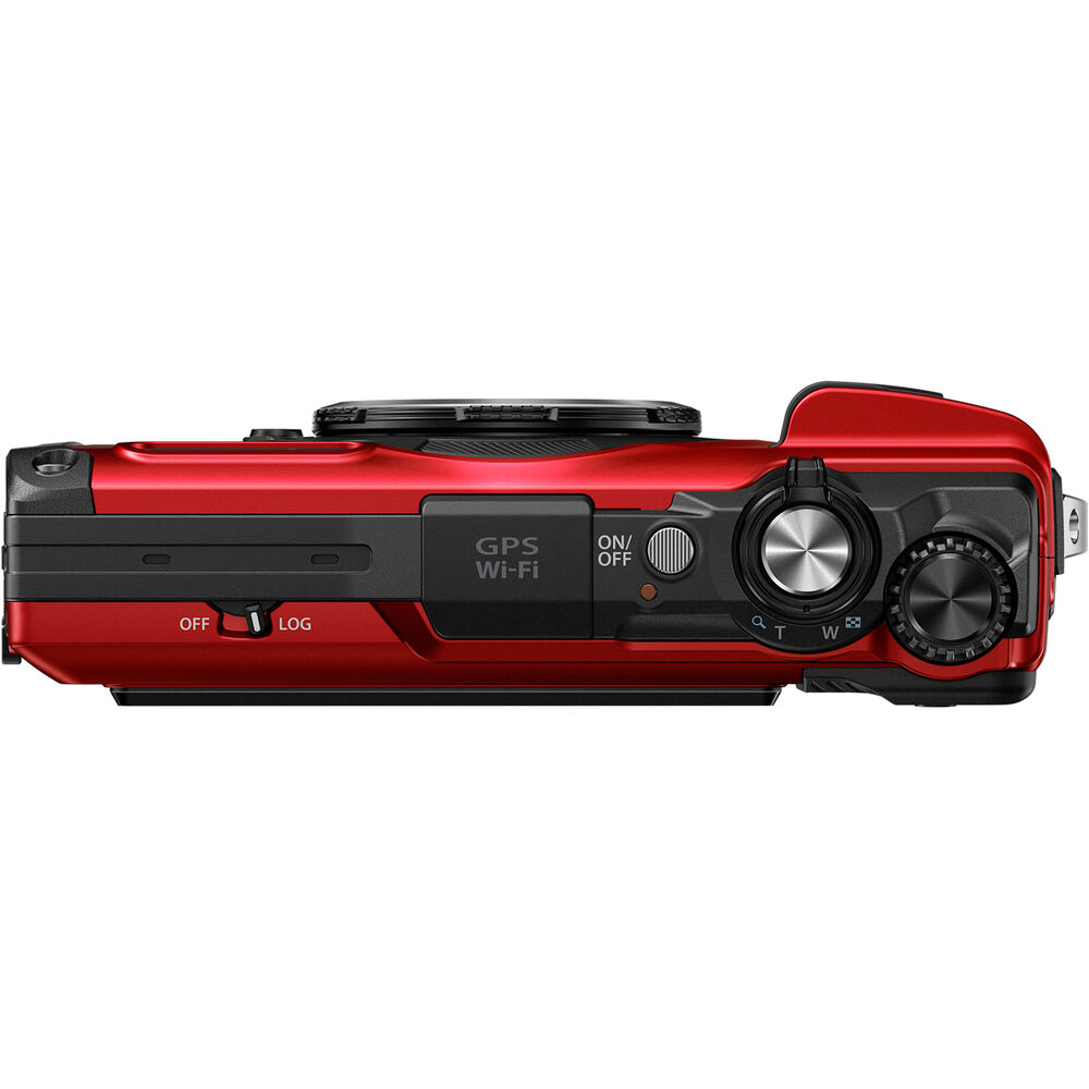 OM SYSTEM Tough TG-7 Digital Camera (Red) V110030RU000 - 7PC